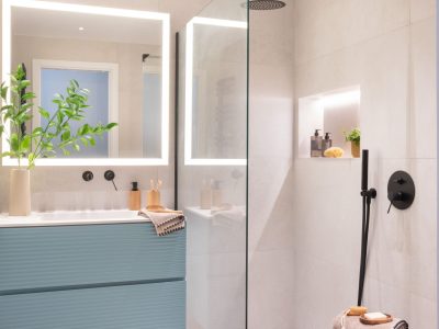 Baños pequeños modernos
